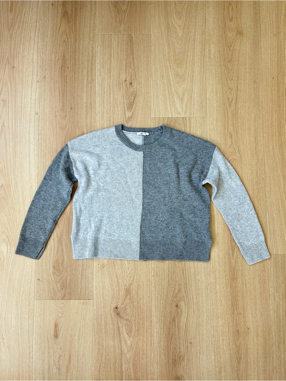 Splendid Amy Color block Sweater Size L